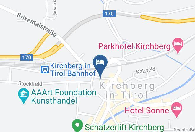 Kitzbuhel - Gasthof Alpenrose Maps