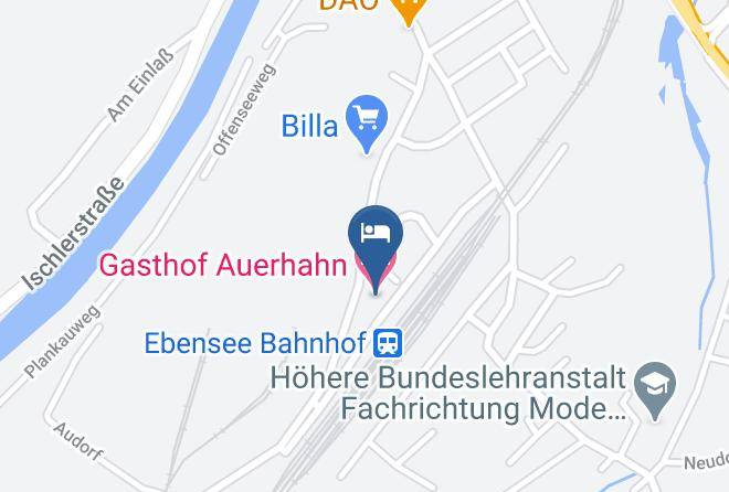 Gmunden - Gasthof Auerhahn Maps