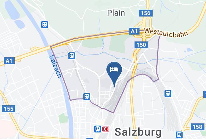 Salzburg - Gasthof Auerhahn Maps
