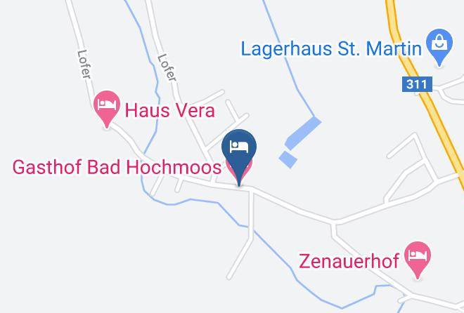 Zell Am See - Gasthof Bad Hochmoos Maps