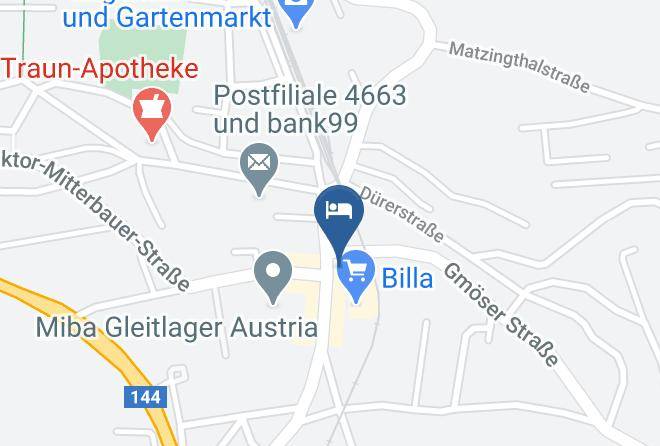 Gmunden - Gasthof Bader Maps