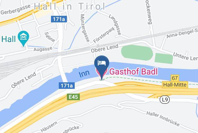 Innsbruck Land - Gasthof Badl Maps