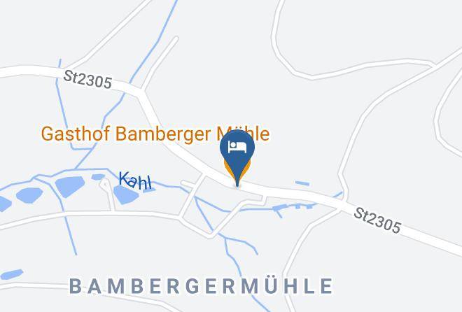 Aschaffenburg - Gasthof Bamberger Muhle Maps