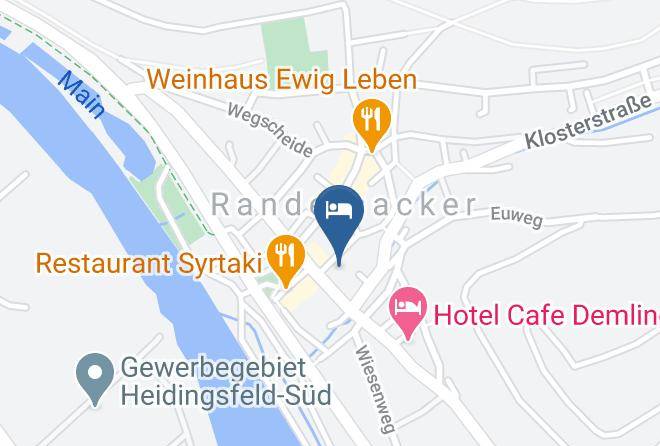 Wurzburg - Gasthof Baren Maps