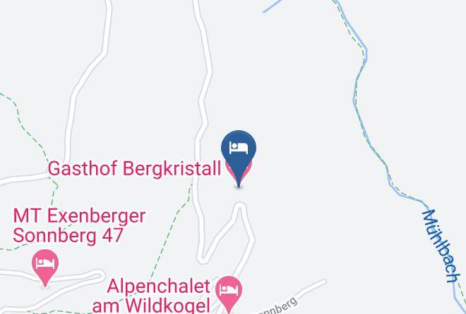 Zell Am See - Gasthof Bergkristall Maps