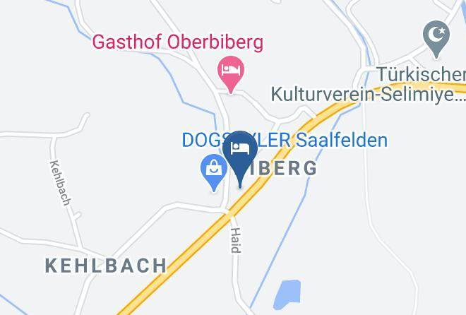 Zell Am See - Gasthof Biberg Maps