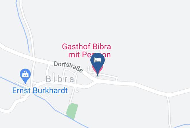 Saale Holzland Kreis - Gasthof Bibra Mit Pension Maps