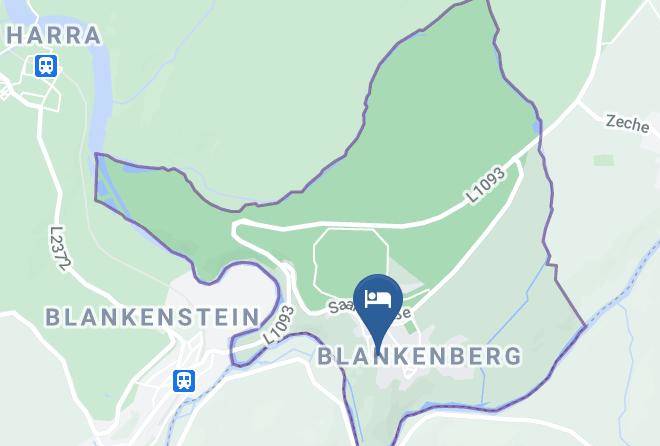 Saale Orla Kreis - Gasthof Blankenberg Mit Pension & Gaststatte Maps