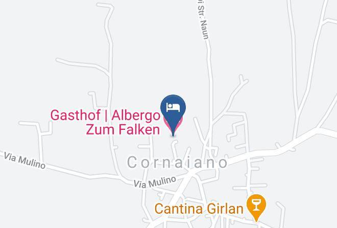 Bolzano - Gasthof Albergo Zum Falken Maps