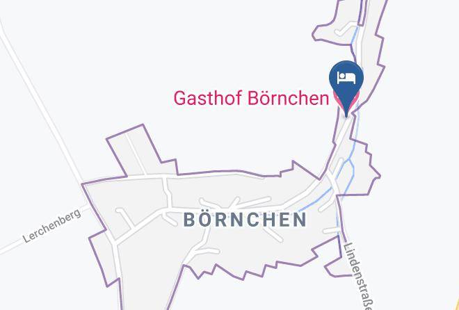 Sachsische Schweiz Osterzgebirge - Gasthof Bornchen Maps