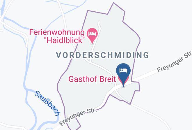Freyung Grafenau - Gasthof Breit Maps