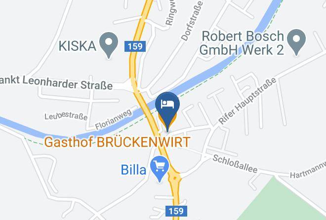 Hallein - Gasthof Bruckenwirt Maps