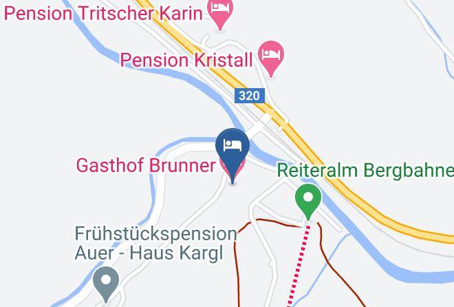 Liezen - Gasthof Brunner Maps