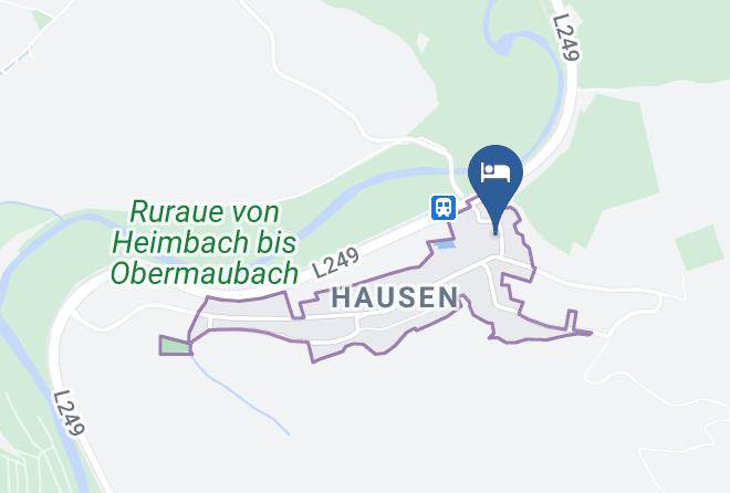Duren - Gasthof Burg Hausen Maps