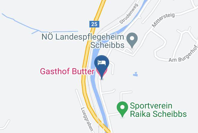 Scheibbs - Gasthof Butter Maps