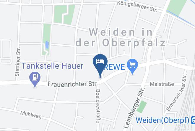 Weiden In Der Oberpfalz - Gasthof Dagner Maps