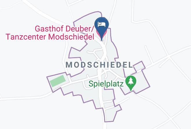 Lichtenfels - Gasthof Deuber Tanzcenter Modschiedel Maps