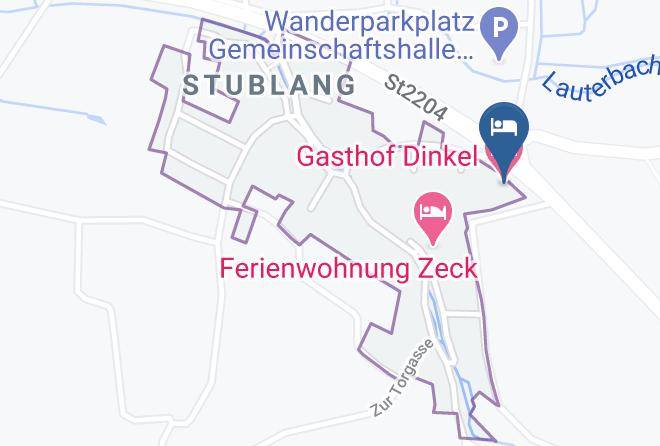 Lichtenfels - Gasthof Dinkel Maps