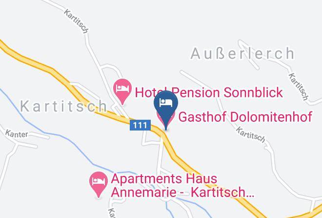 Lienz - Gasthof Dolomitenhof Maps