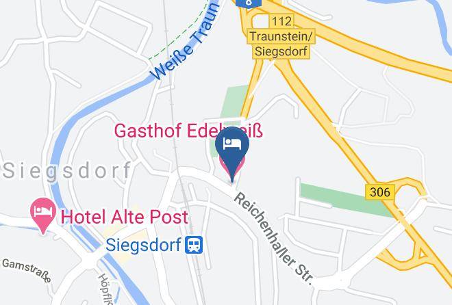 Traunstein - Gasthof Edelweis Maps