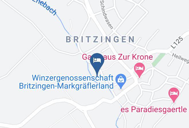 Breisgau Hochschwarzwald - Gasthof Ehebachhof Maps