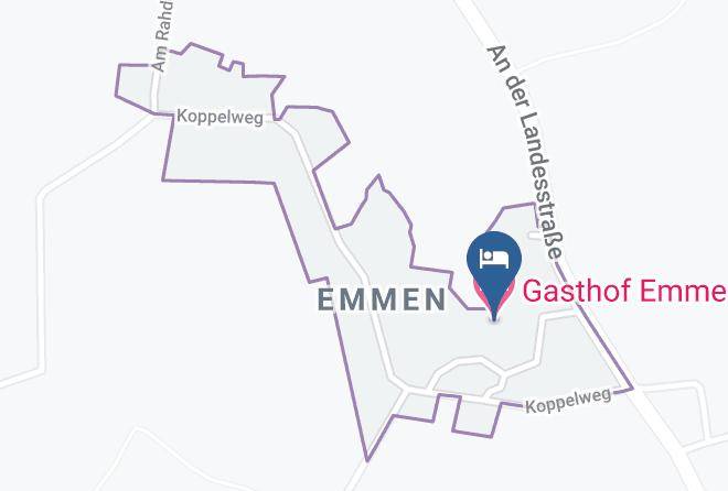 Harburg - Gasthof Emmen Maps