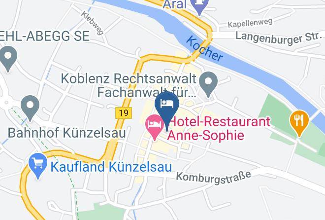 Hohenlohekreis - Gasthof Engel Maps