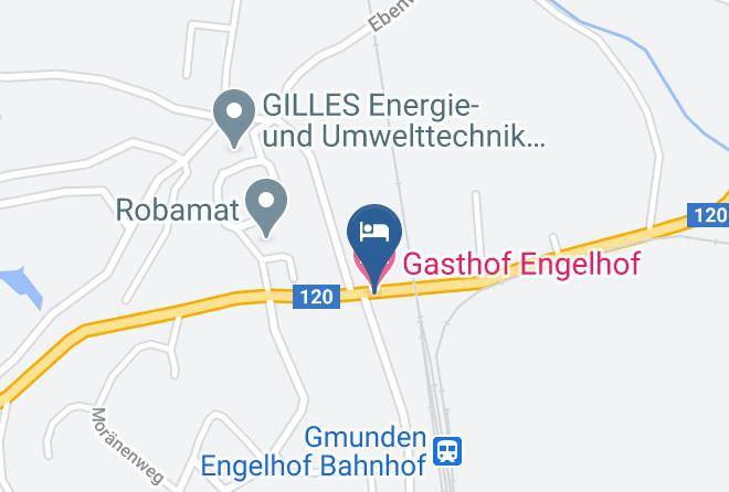 Gmunden - Gasthof Engelhof Maps