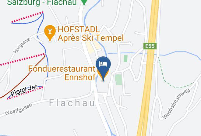 Sankt Johann Im Pongau - Gasthof Ennshof Maps