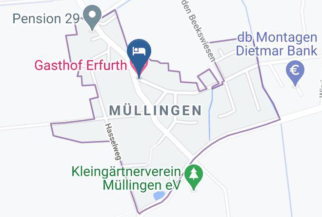 Stadt Hannover - Gasthof Erfurth Maps