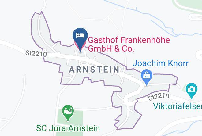 Lichtenfels - Gasthof Frankenhohe Gmbh & Co Kg Maps