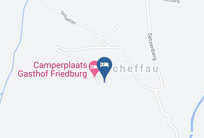 Zell Am See - Gasthof Friedburg & Bauernhof Oberscheffau Maps