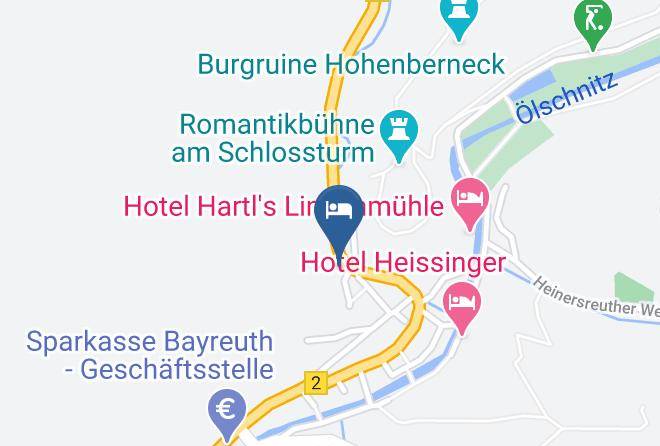 Bayreuth - Gasthof Friedrich Maps