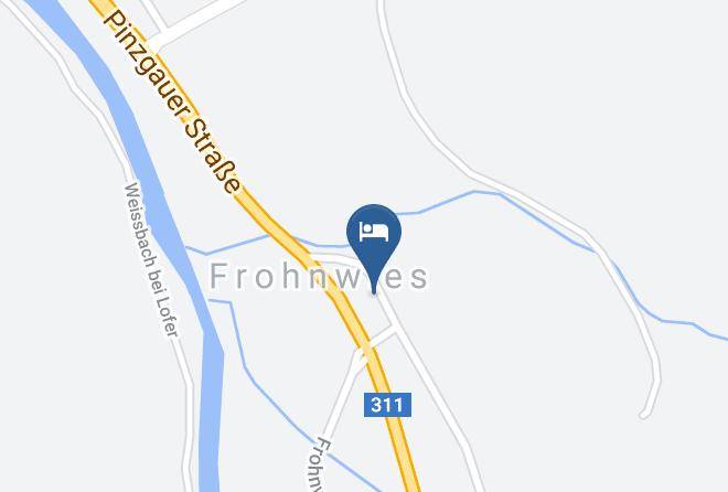 Zell Am See - Gasthof Frohnwies Maps
