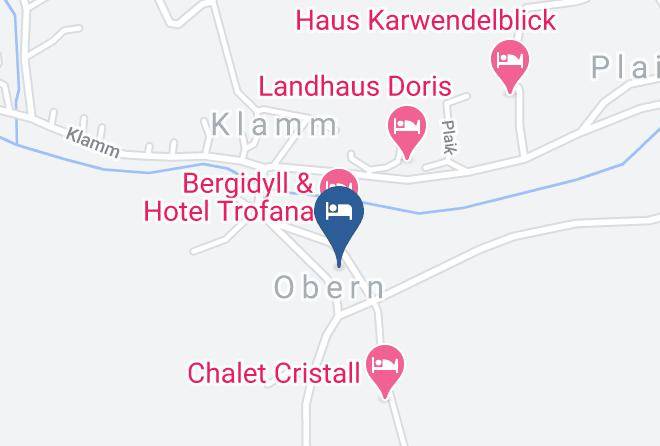 Innsbruck Land - Gasthof Gaistal Maps