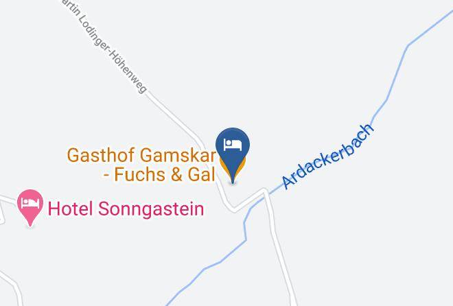 Sankt Johann Im Pongau - Gasthof Gamskar Fuchs & Gal Og Maps