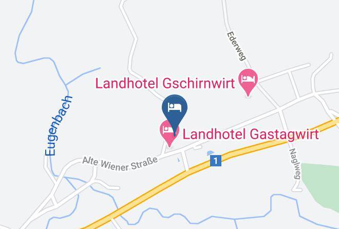 Salzburg Umgebung - Gasthof Gastagwirt Maps