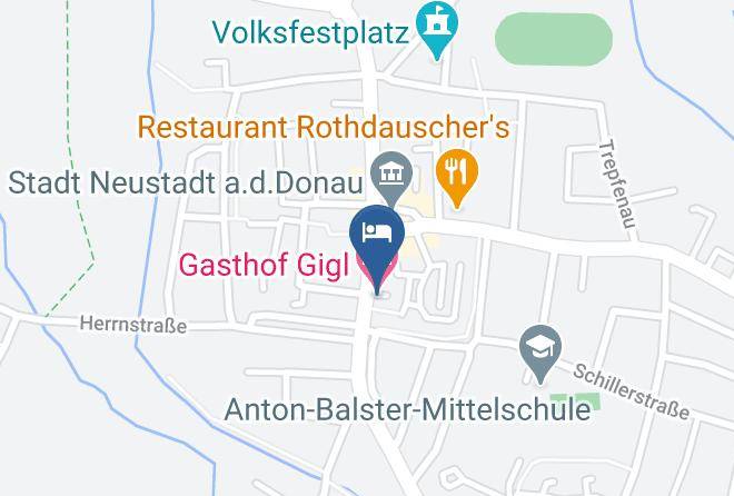 Kelheim - Gasthof Gigl Maps