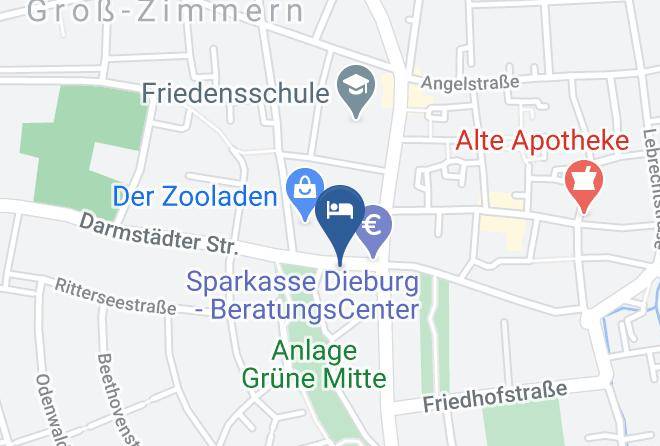 Darmstadt Dieburg - Gasthof Goldene Mitte Maps