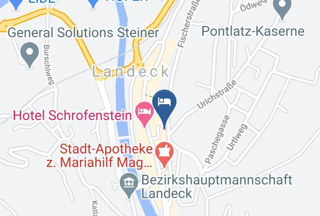 Landeck - Gasthof Greif Maps