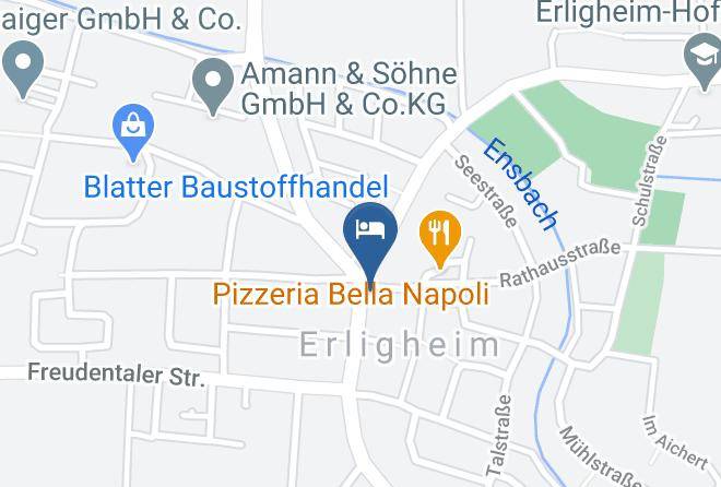 Ludwigsburg - Gasthof Gruner Baum Maps