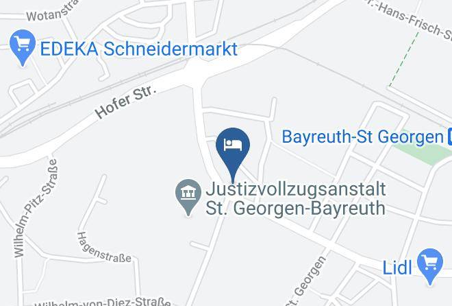 Bayreuth - Gasthof Gruner Baum Maps