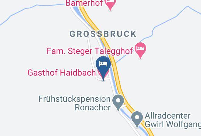 Zell Am See - Gasthof Haidbach Maps