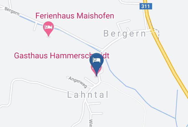 Zell Am See - Gasthof Hammerschmidt Maps