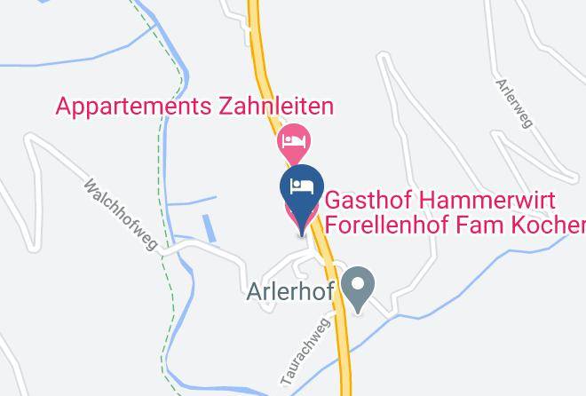Sankt Johann Im Pongau - Gasthof Hammerwirt Forellenhof Fam Kocher Maps