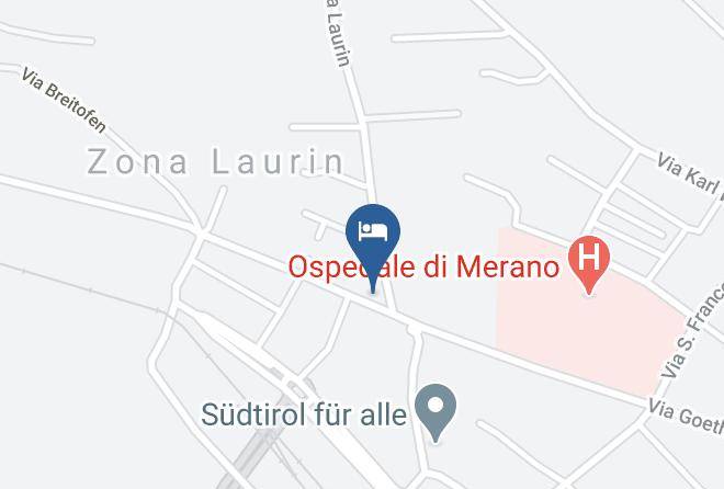 Bolzano - Gasthof Hanny Meran Maps