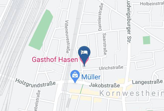 Ludwigsburg - Gasthof Hasen Maps