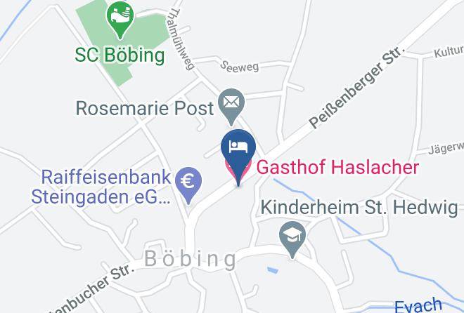 Weilheim Schongau - Gasthof Haslacher Maps