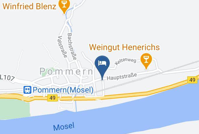 Cochem Zell - Gasthof Hermes Maps
