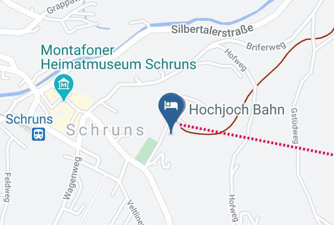 Bludenz - Gasthof Hochjoch Maps